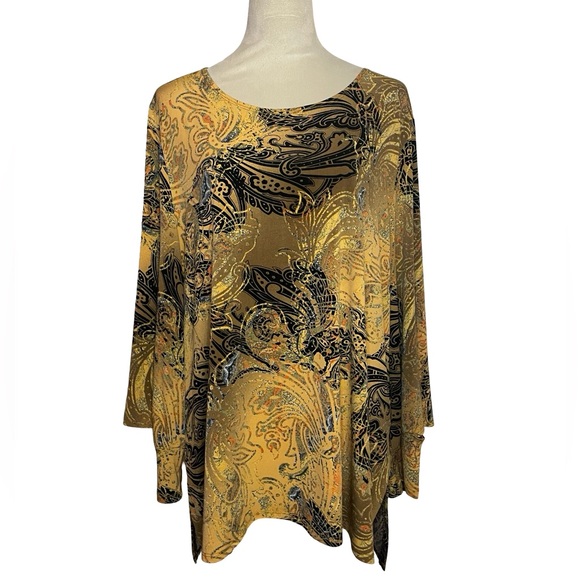 CLARA SUNWOO Tops - Clara Sunwoo Multicolor Patterned Top